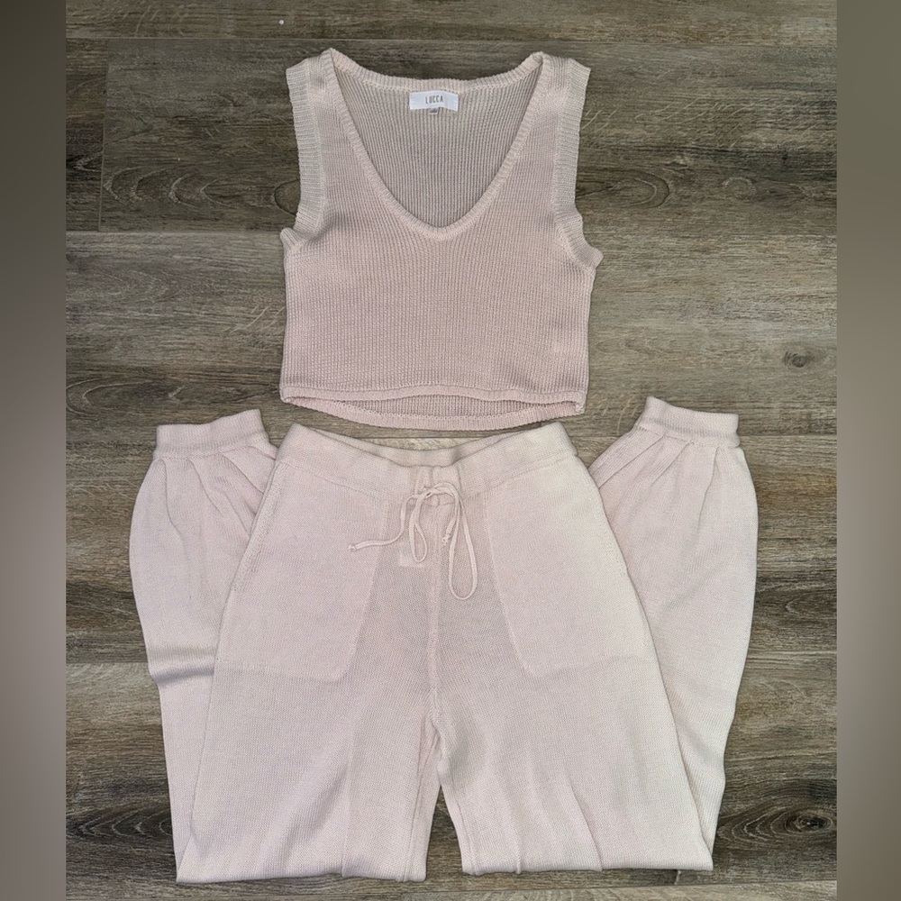 Lucca Knitted Matching Set